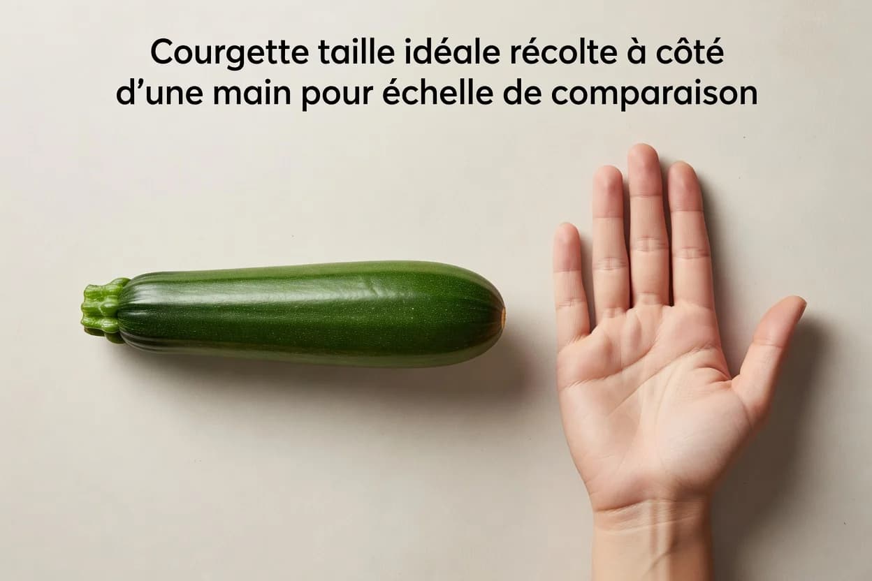 À quel moment cueillir tes courgettes avant qu'elles ne deviennent des massues