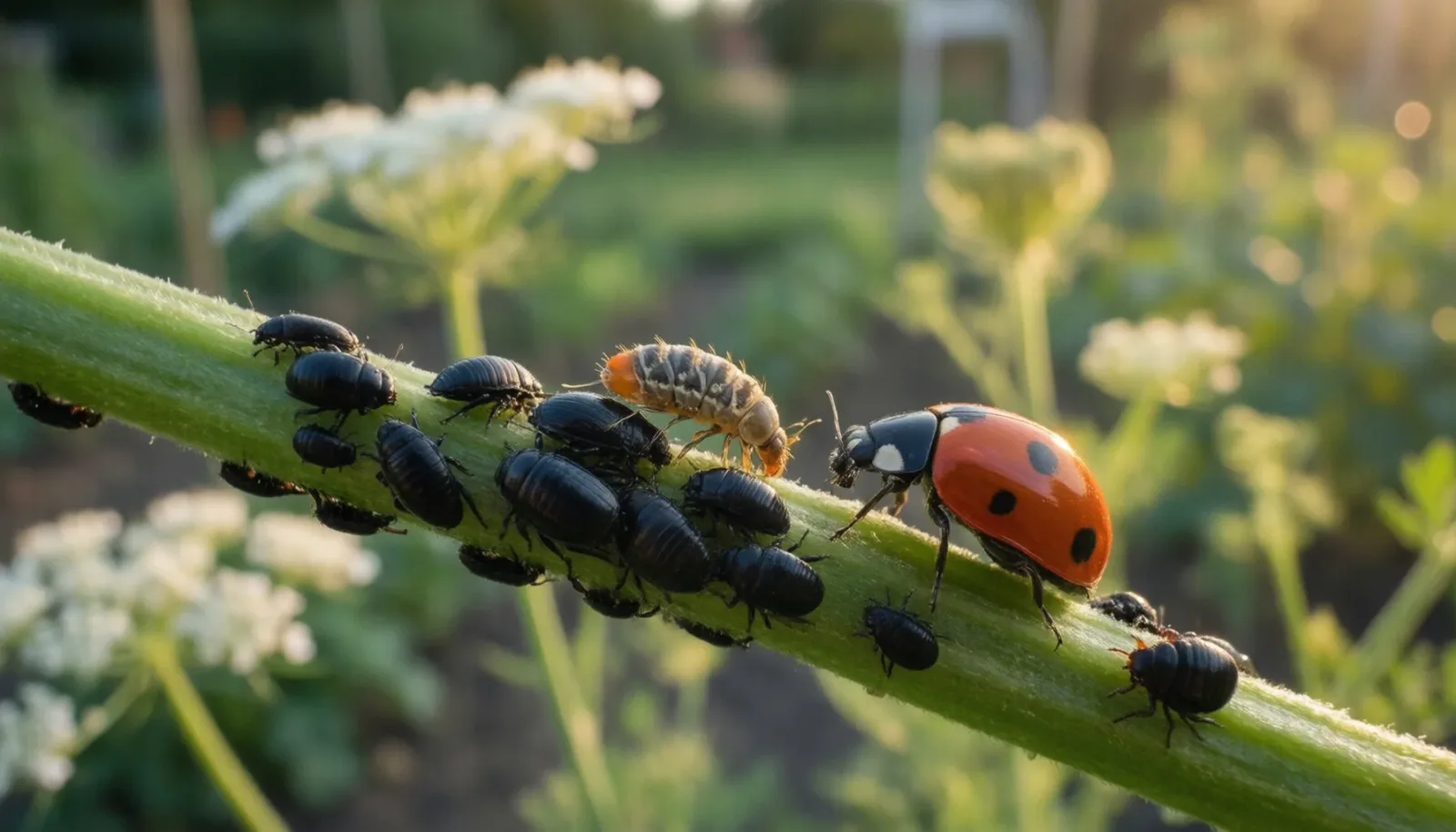 Coccinelles et syrphes : reconnaître les alliés anti-pucerons avant de traiter