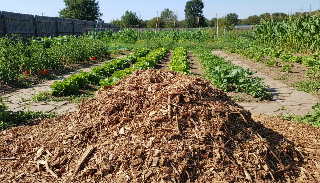 Récupérer du broyat gratuit en déchetterie : le guide pour un paillage de qualité