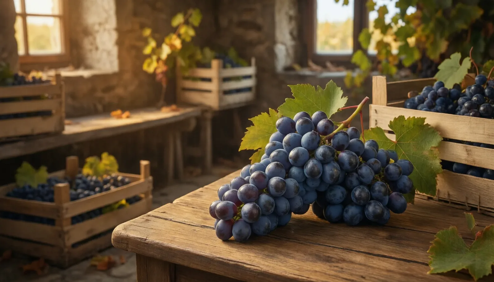Conserver le raisin plusieurs semaines après la récolte