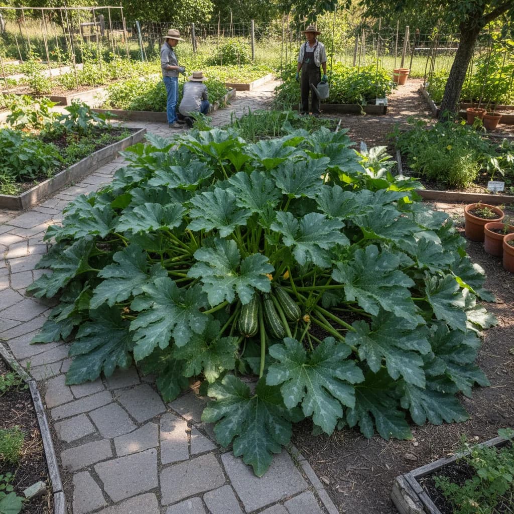 Courgette en pleine terre ou en pot : Lequel choisir selon la taille de votre jardin ?