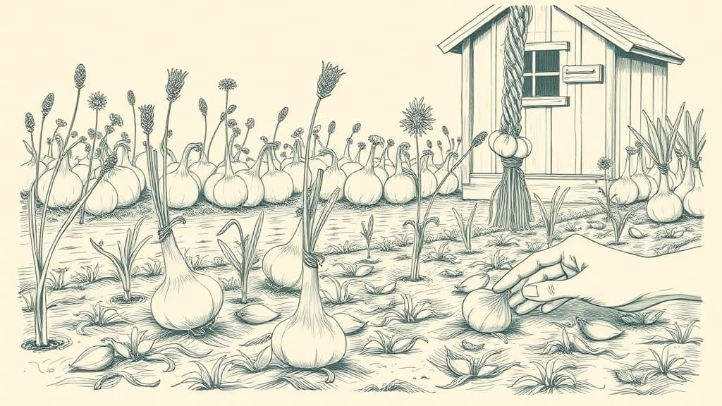 Cultiver l'ail et l'échalote : Plantation d'automne, récolte d'été