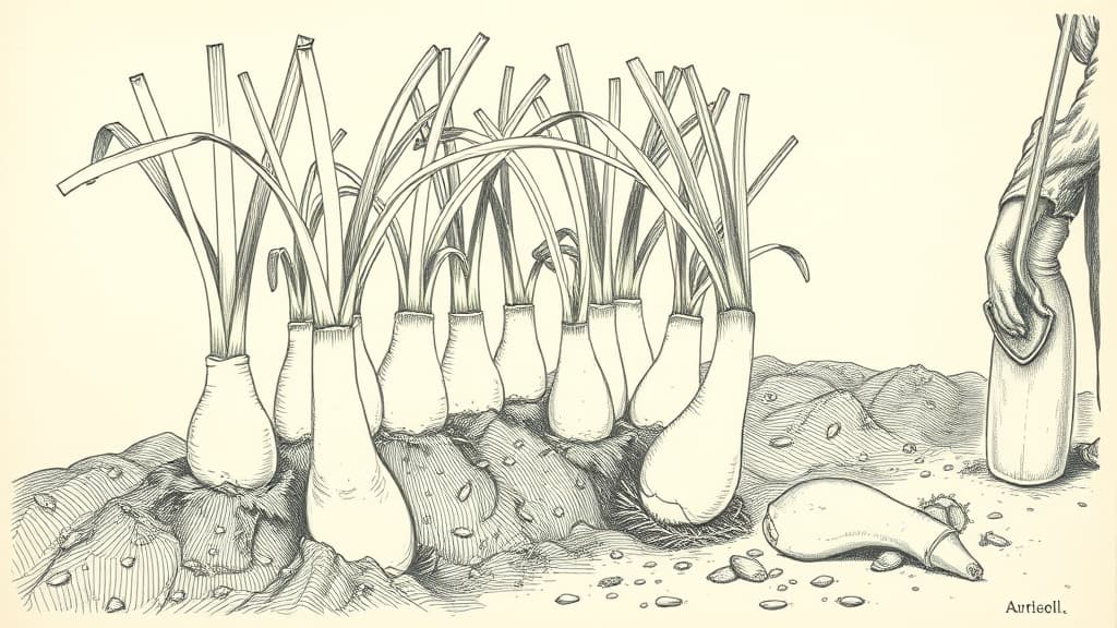 Le poireau de a à z : Repiquage, buttage et récolte