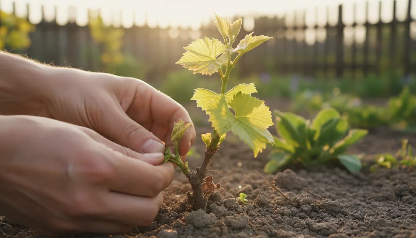 Épamprage de la vigne : le geste manuel qui protège tes ceps des maladies du bois
