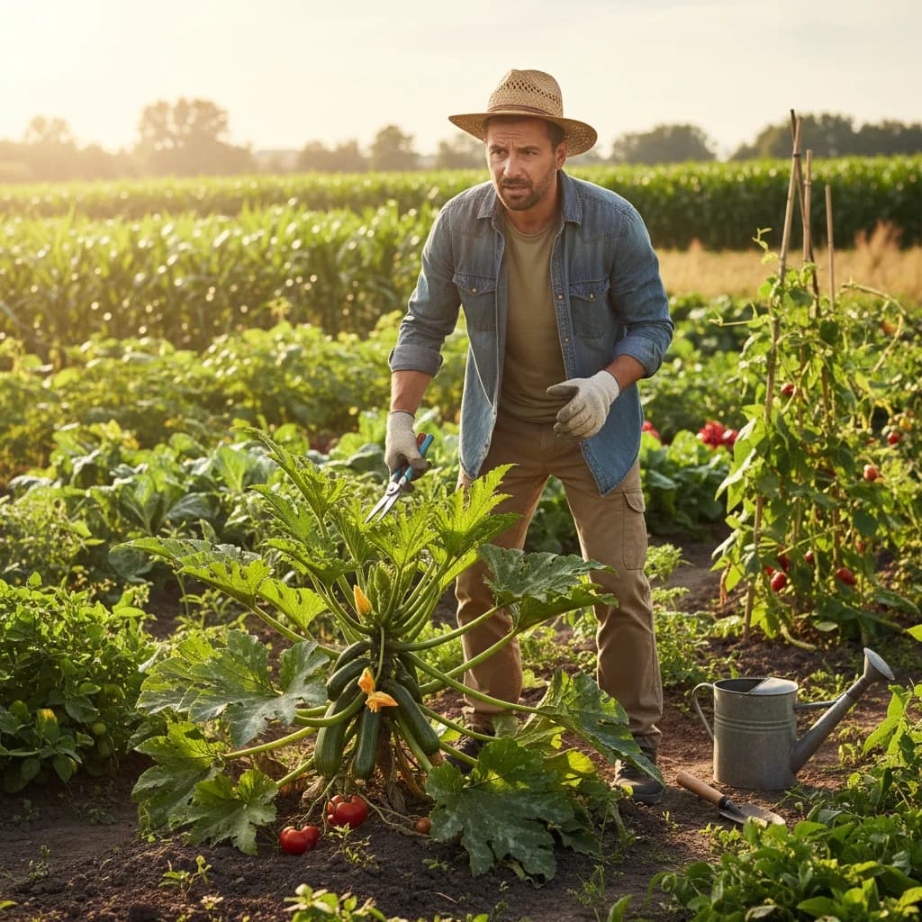 Faut-il tailler les courgettes ? La réponse n'est pas celle qu'on croit