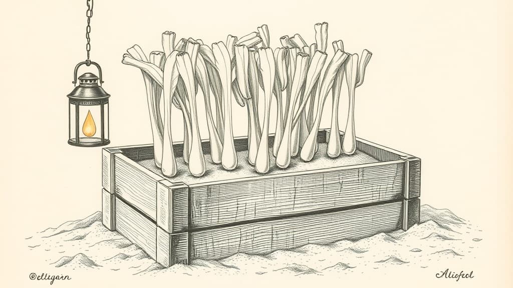 Endives : Du semis au forçage en cave