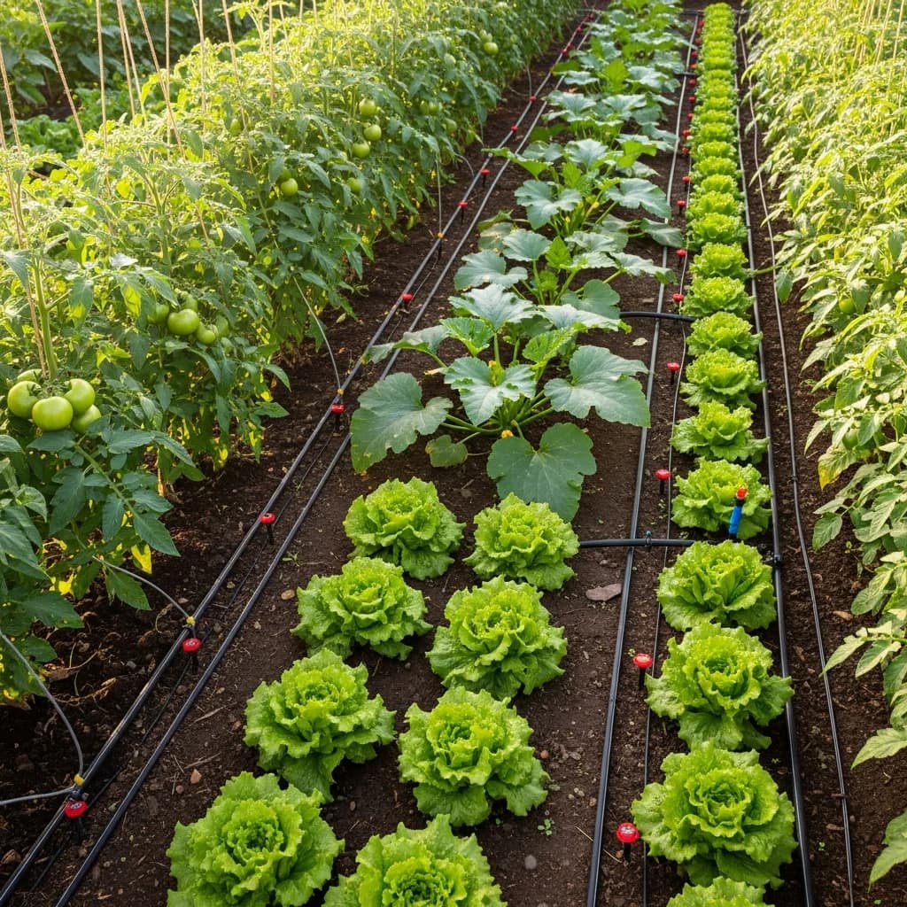 Installer un goutte-à-goutte au potager pour 30 euros