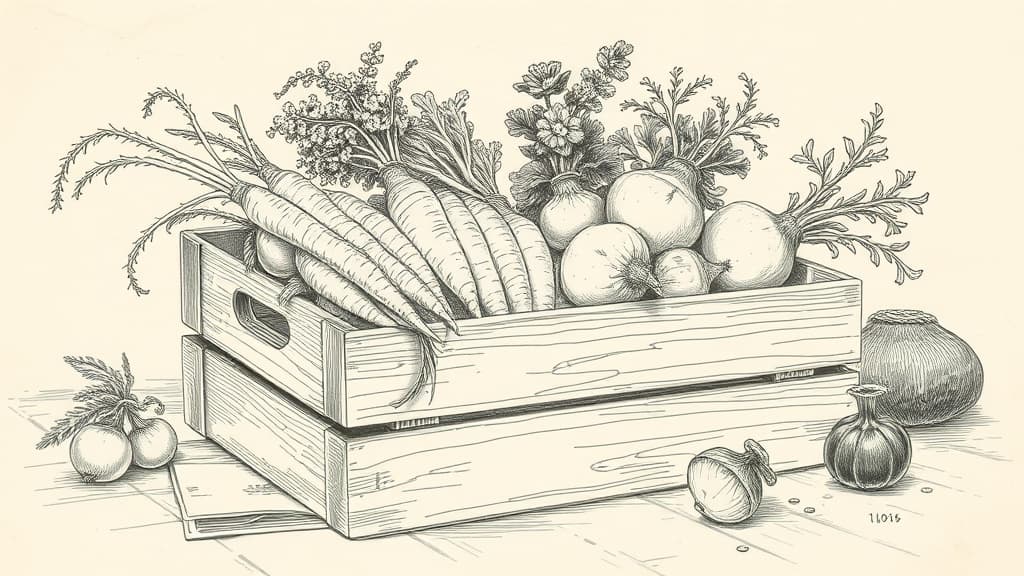 Céleri, panais, salsifis : Les légumes anciens reviennent au potager