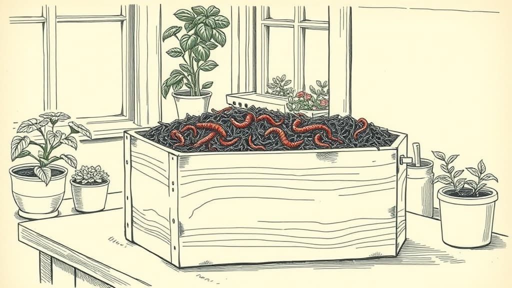Lombricompost en appartement : Le guide sans odeurs