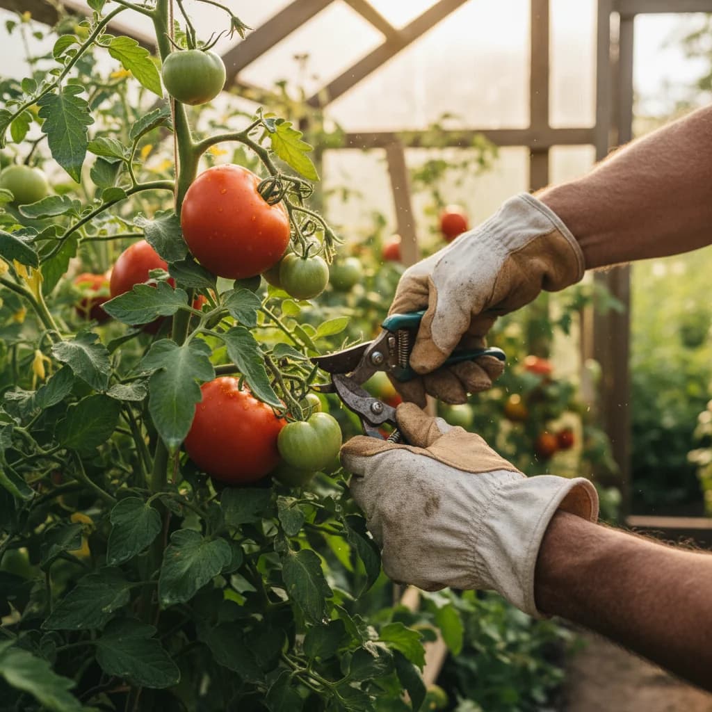 Gérer l'hygrométrie sous serre pour couper l'herbe sous le pied au mildiou de la tomate