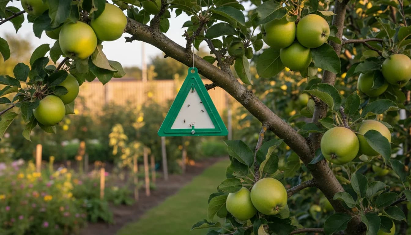Piéger le carpocapse sans traiter tout l'arbre
