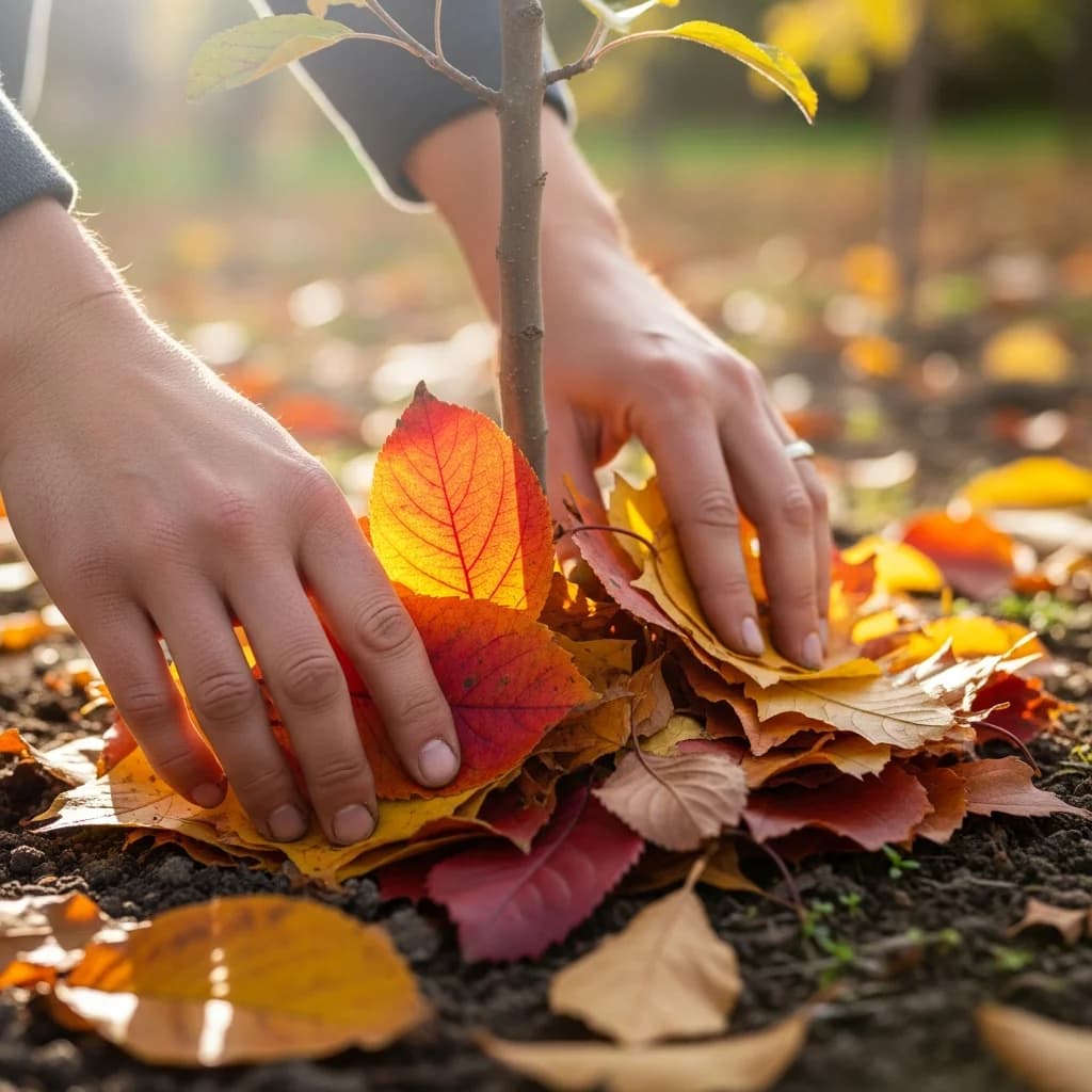 Octobre–novembre : Protéger, pailler et planter les arbres (calendrier mensuel)