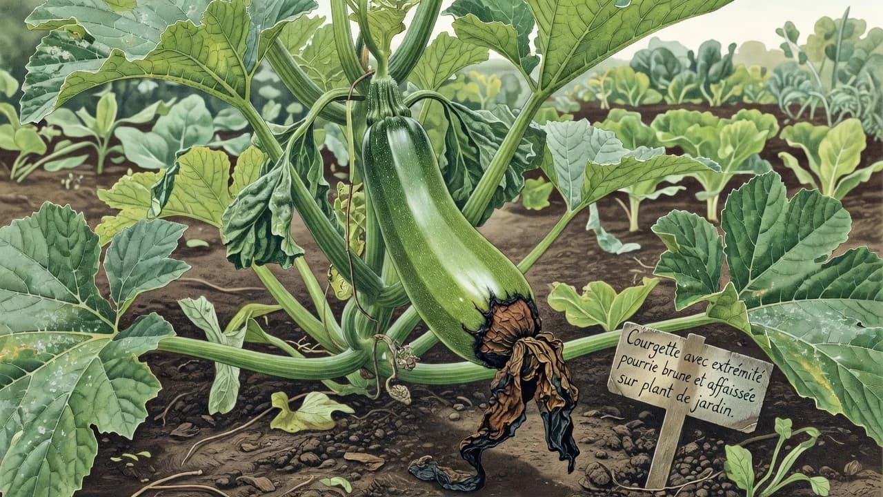 Pourquoi vos courgettes pourrissent par le bout, et comment stopper ça