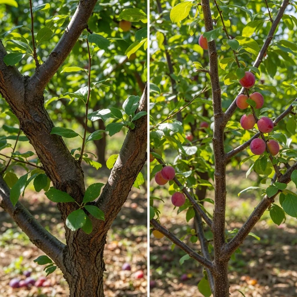 Prunier et mirabellier : Les fruitiers sans souci