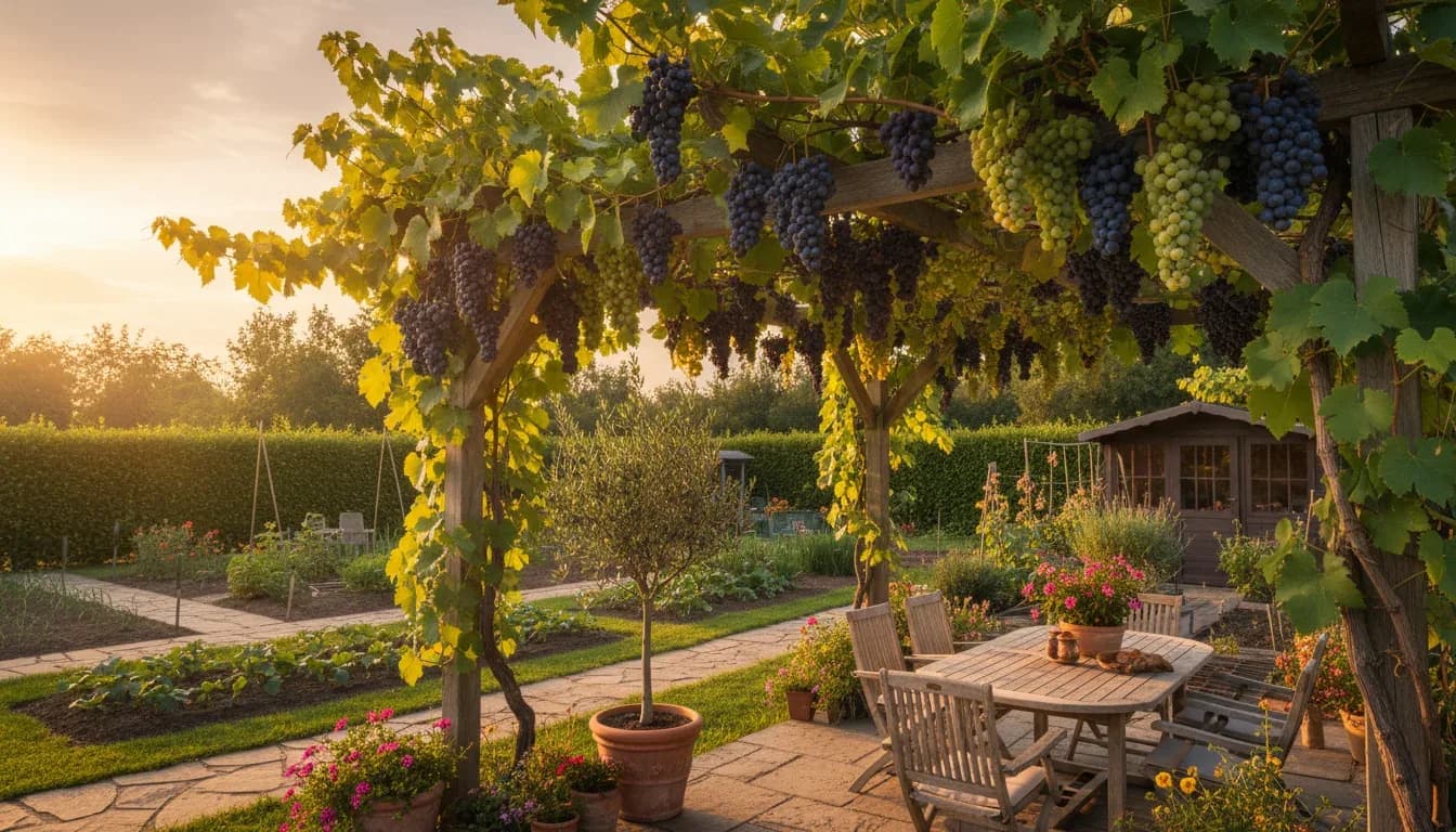 Raisin de table ou raisin de cuve : lequel choisir pour un jardin familial ?
