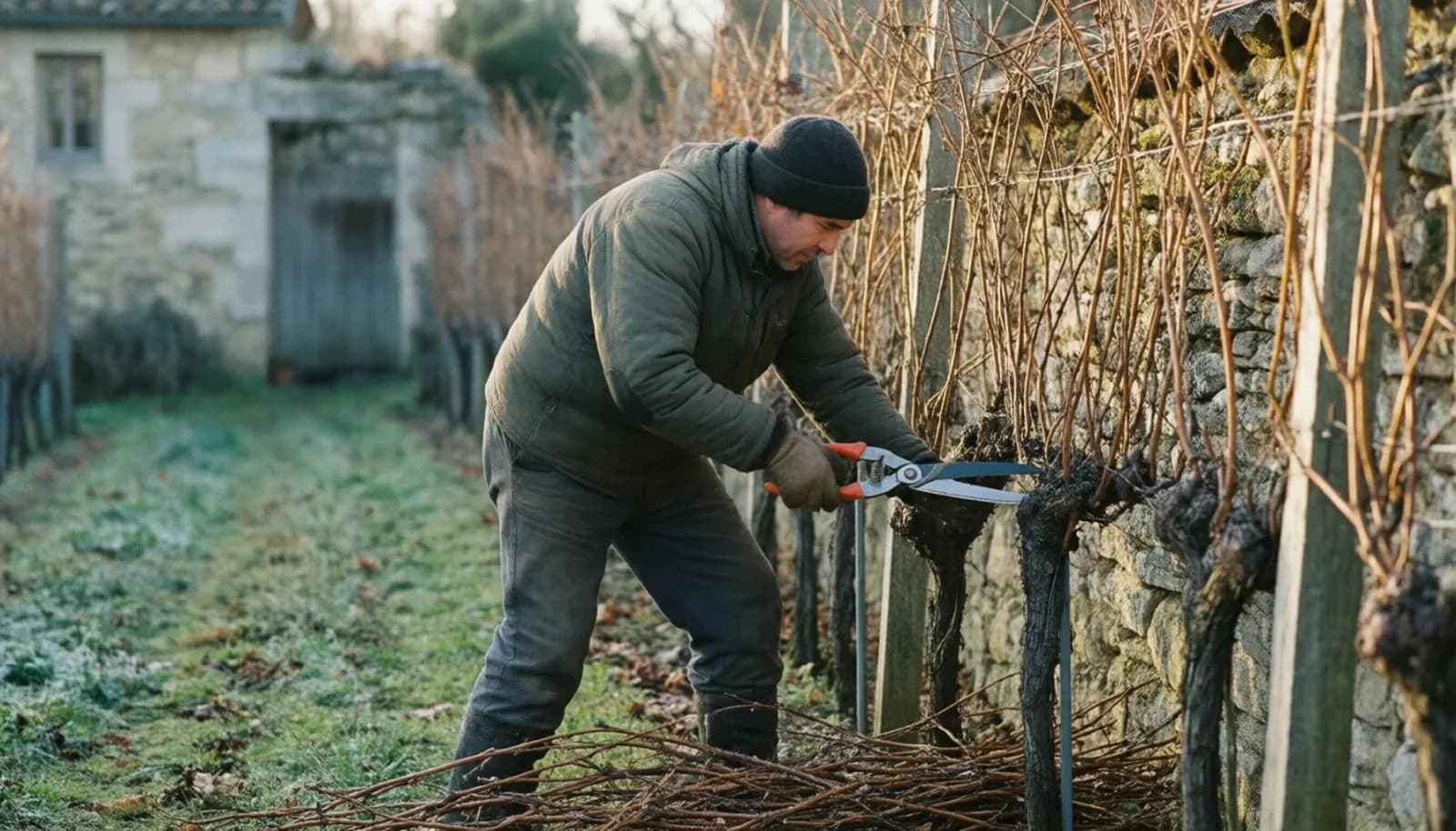 La taille de la vigne en hiver : le guide complet pas à pas