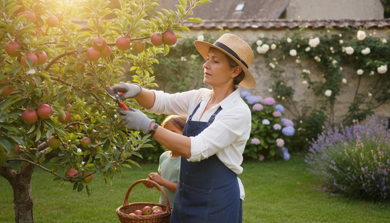 La taille en vert de juillet : Aérer l'arbre pour des pommes plus saines