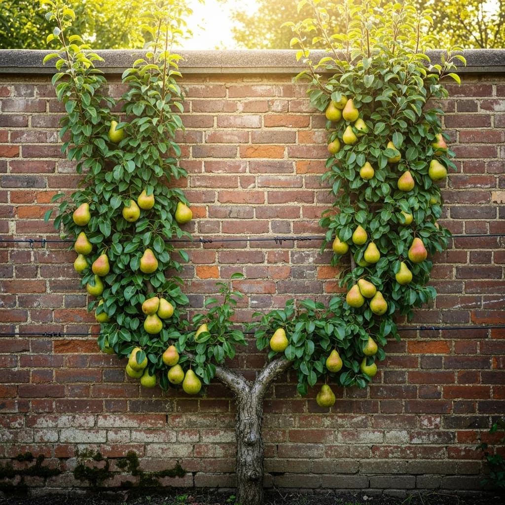 Poirier : La taille en palmette expliquée simplement