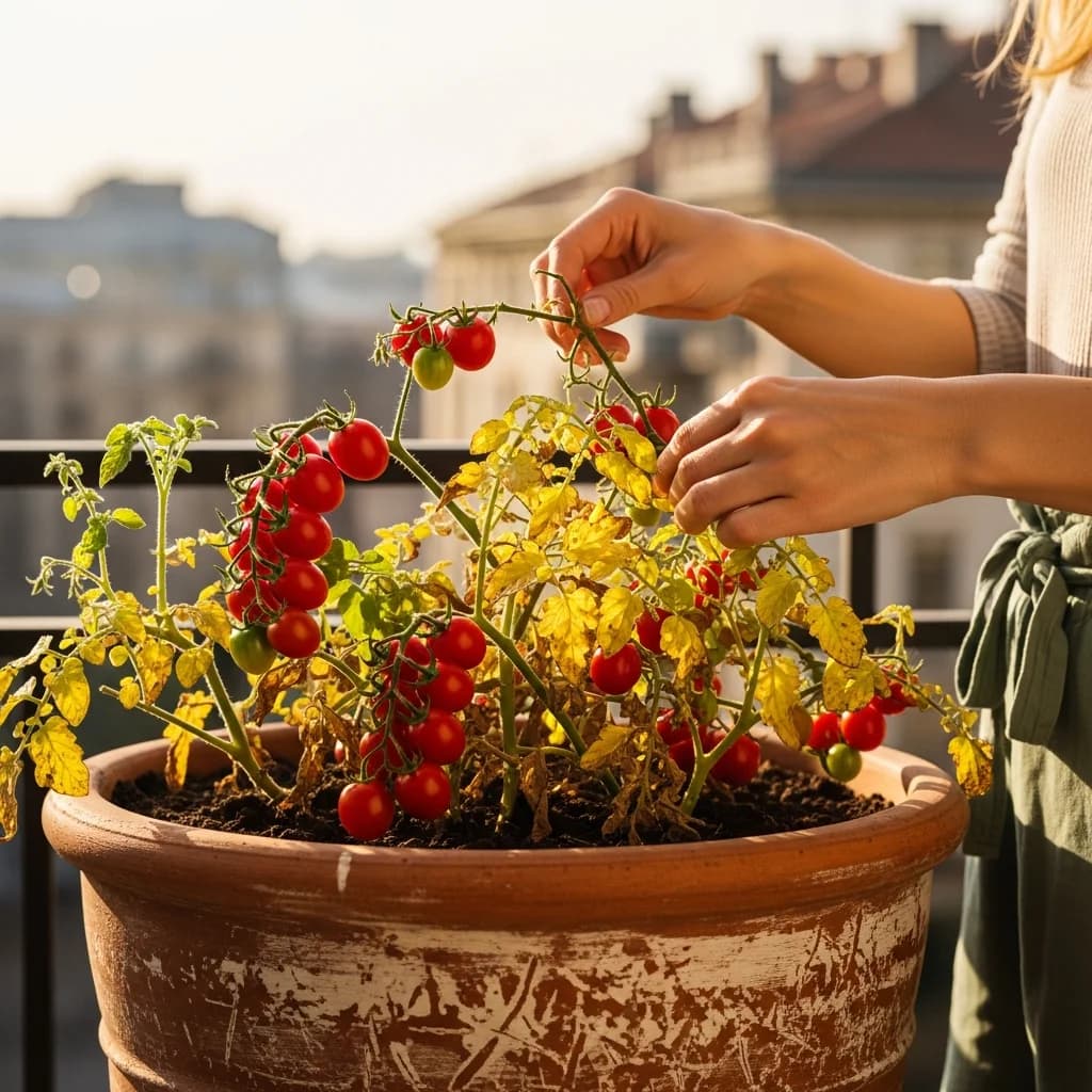 Tomates cerises en pot sur balcon : Le guide complet