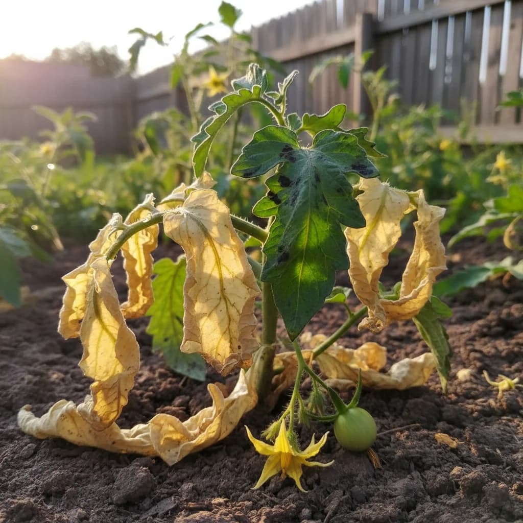 Tomates trop arrosées ou en manque d'eau : Décrypter ce que vos feuilles vous disent