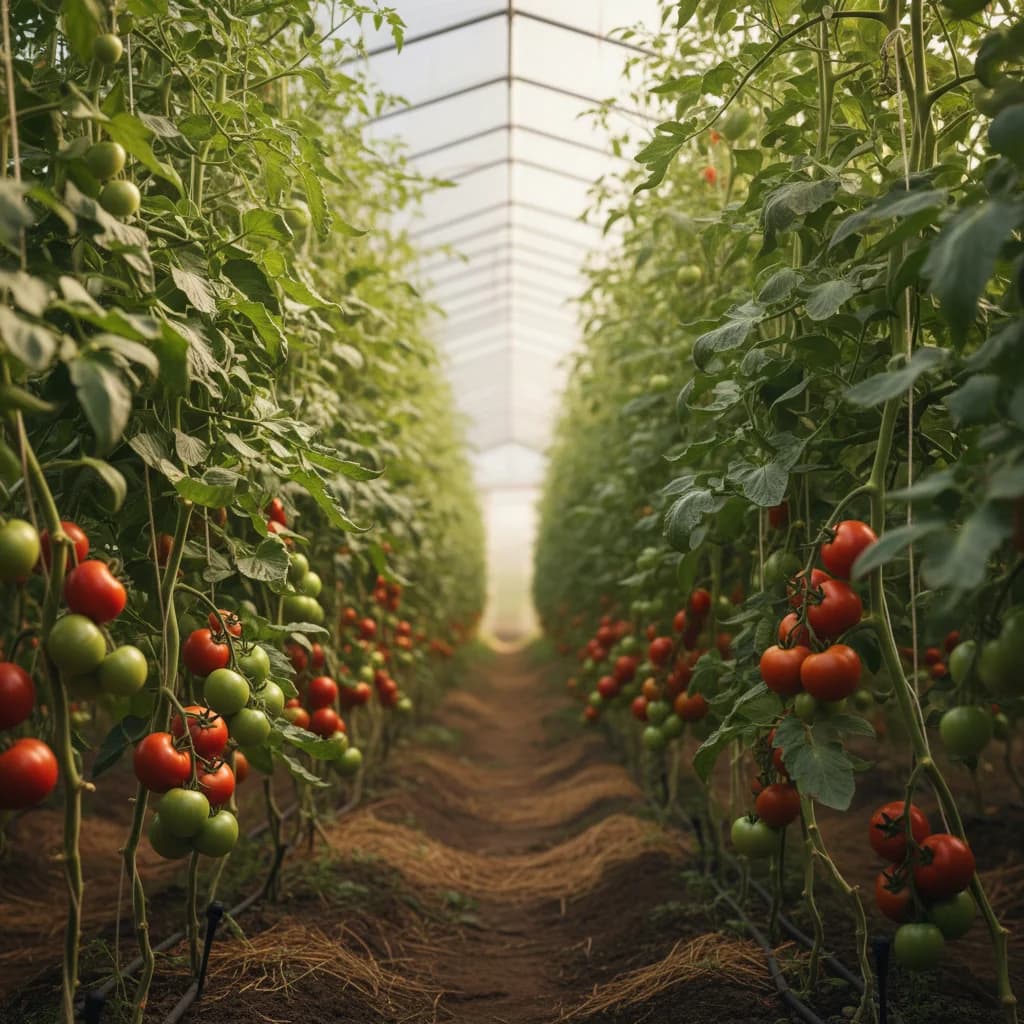 Tomates sous serre ou en plein air dans les régions fraîches : Qui gagne la course à la récolte ?