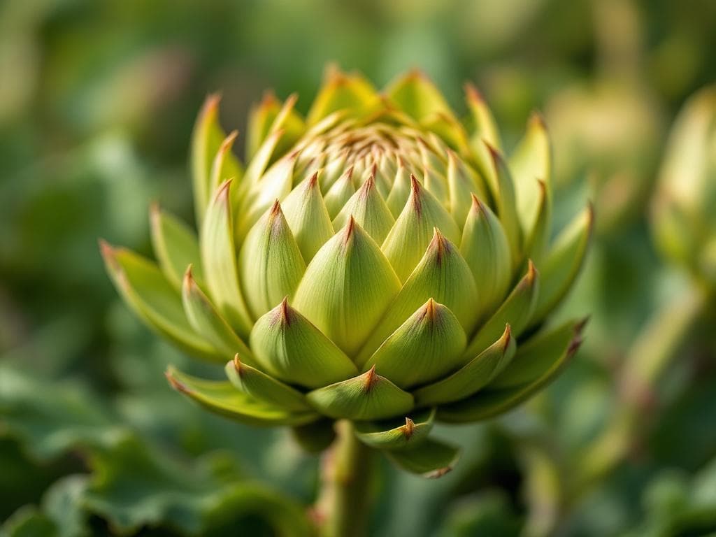 Artichaut - illustration botanique