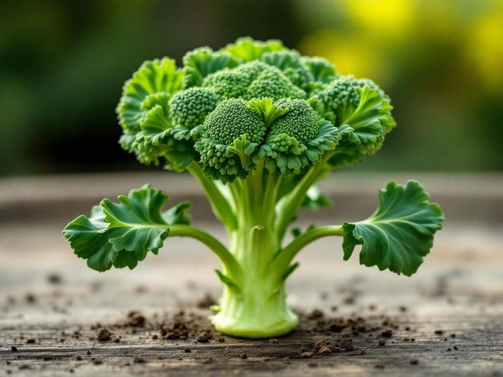Brocoli - illustration botanique