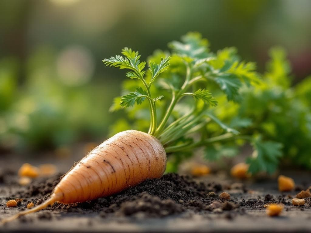 Carotte - illustration botanique