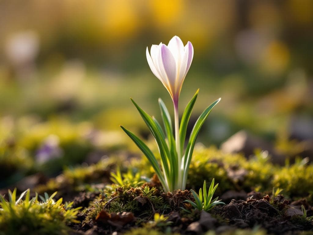 Crocus - illustration botanique