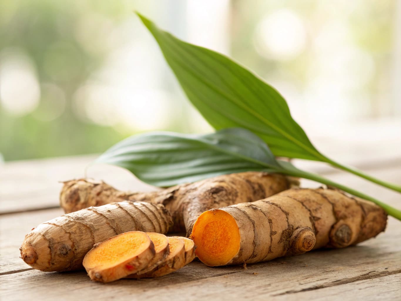 Curcuma - illustration botanique