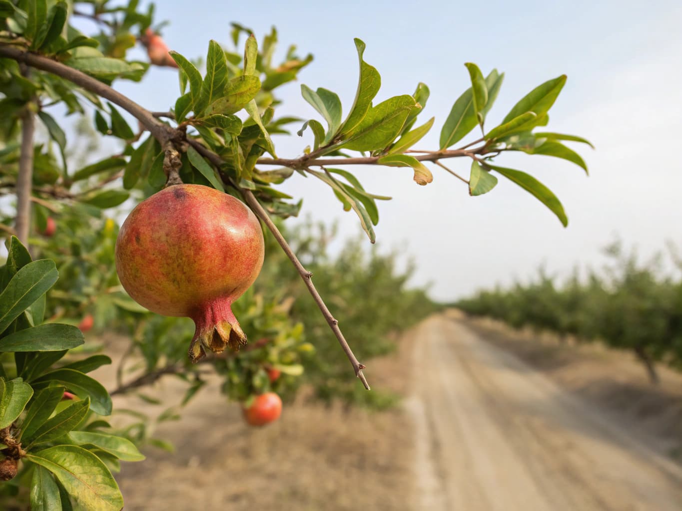 Grenadier - illustration botanique