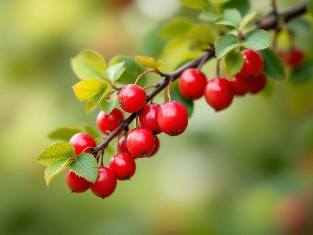 Groseillier - illustration botanique