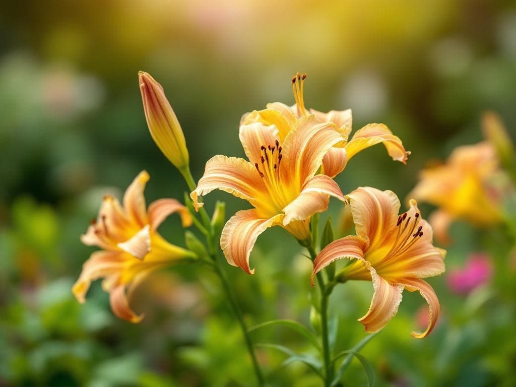 Hémérocalle - illustration botanique