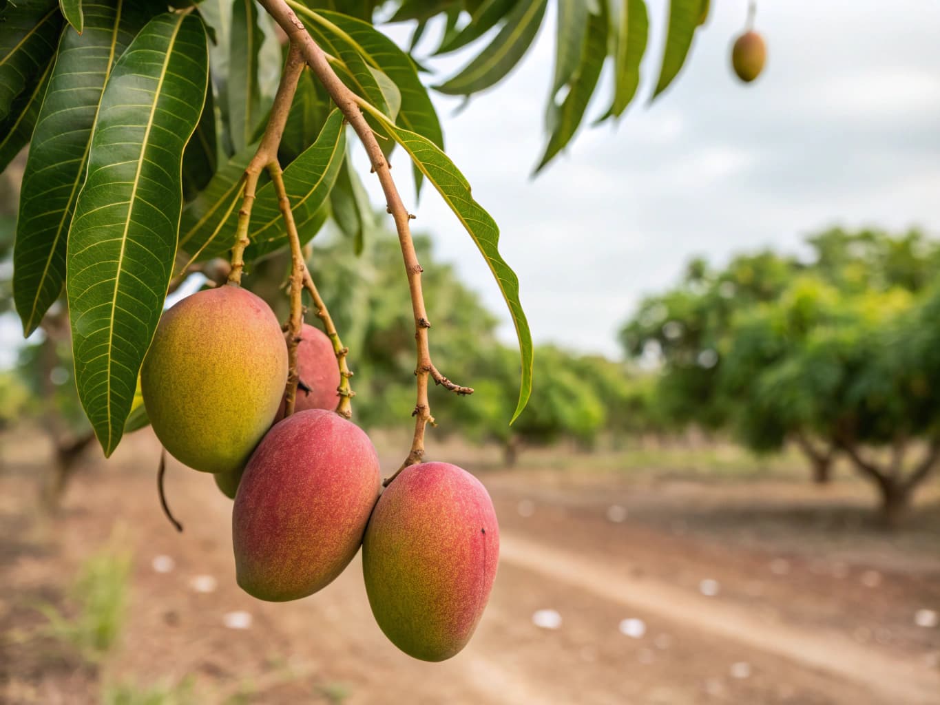 Manguier - illustration botanique