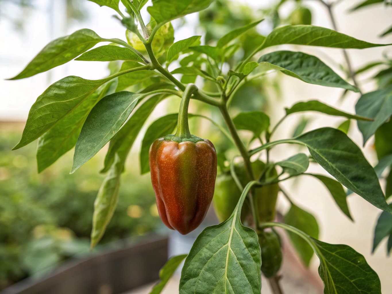 Piment - illustration botanique