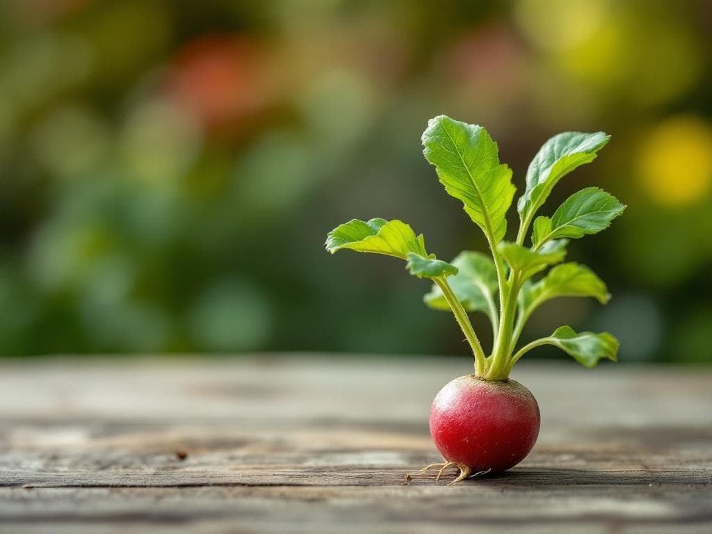 Radis - illustration botanique