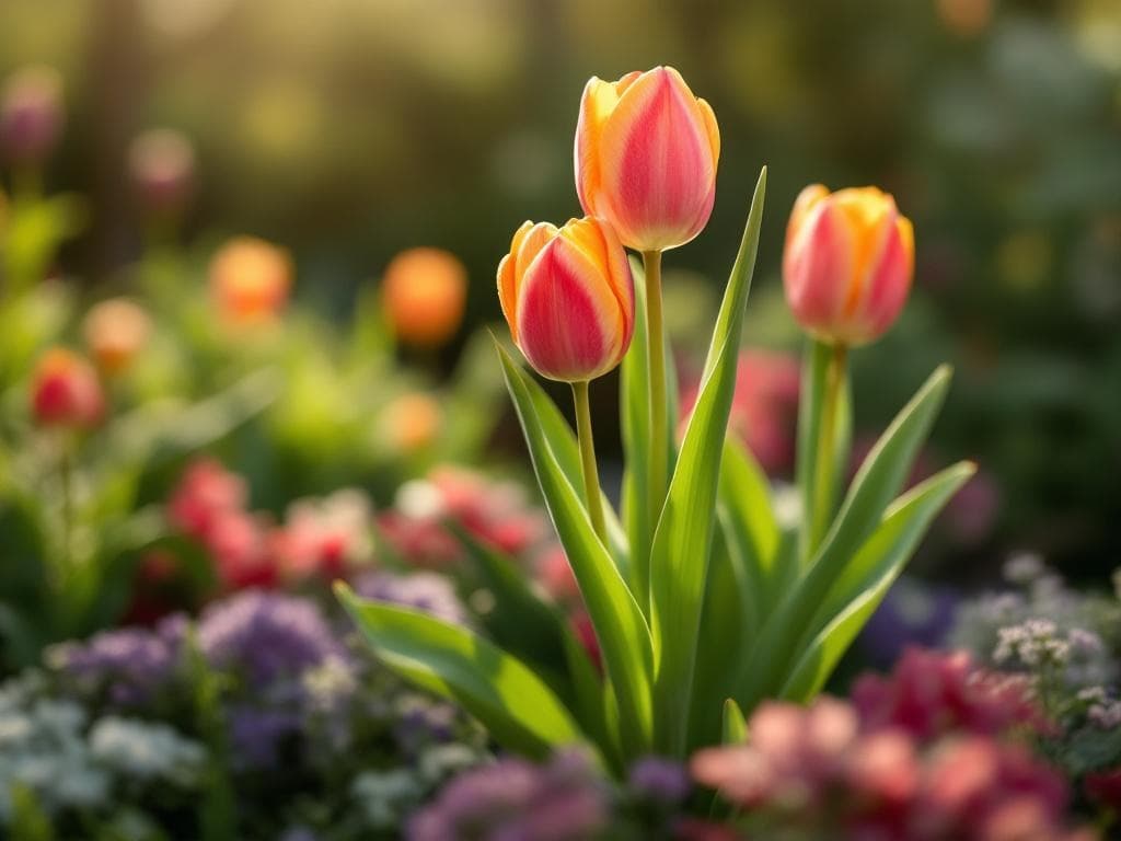 Tulipe - illustration botanique