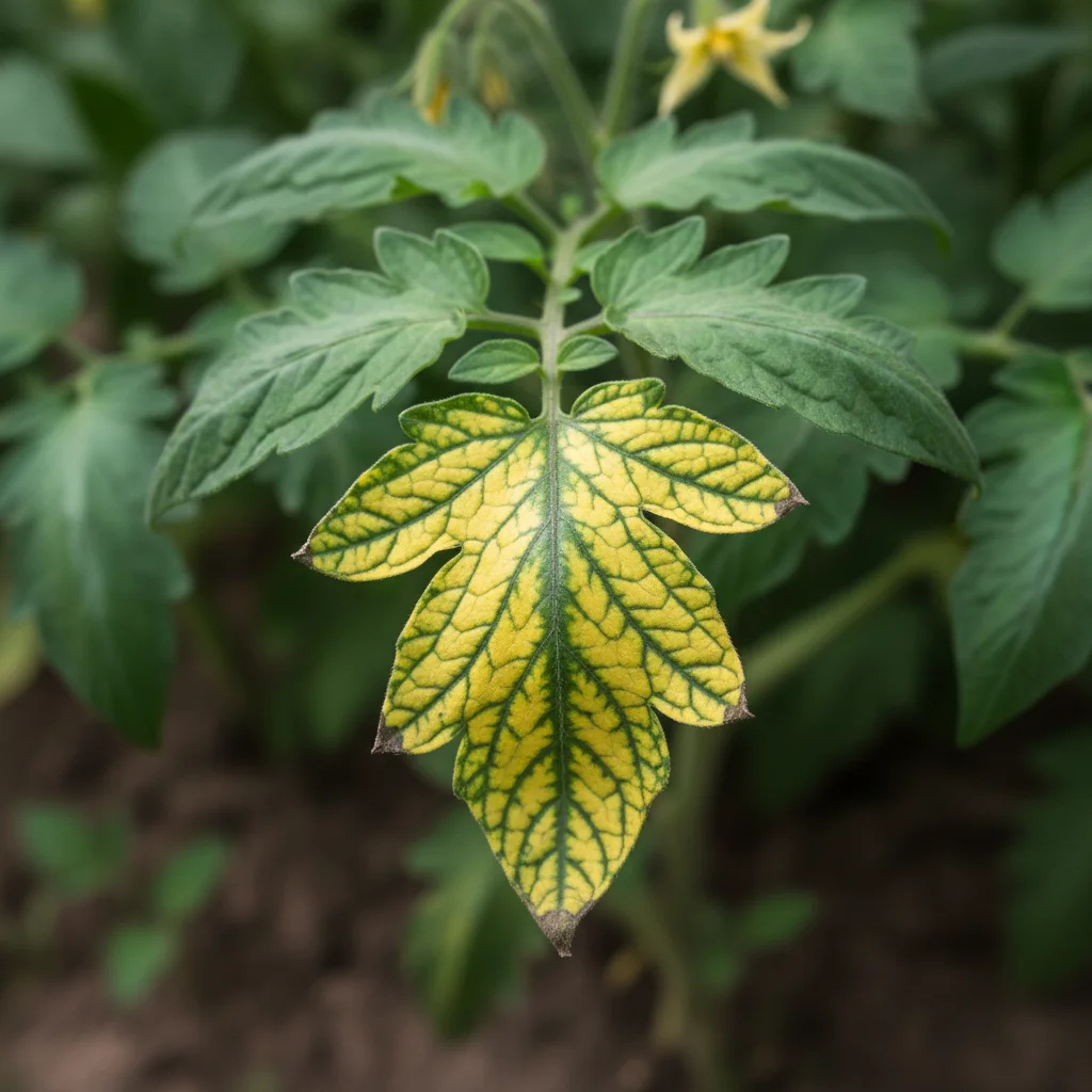 Les signes d'une carence chez la tomate à l'œil nu