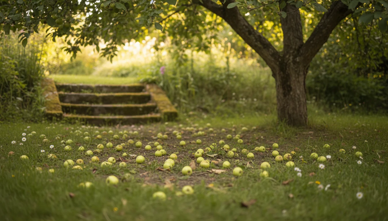 Des dizaines de petites pommes sont tombées en juin : Est-ce que c'est normal